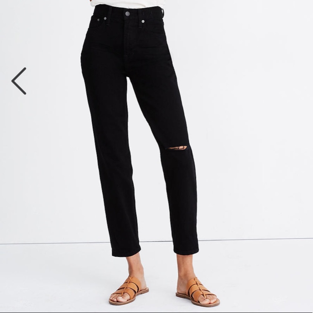 NEW ⭐️ Madewell Perfect Vintage Jean Stone Black